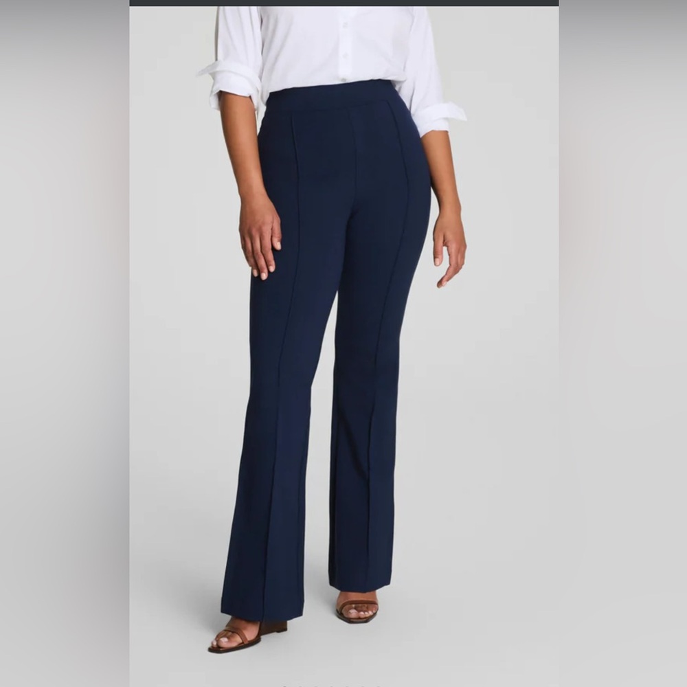 SPANX Ponte Flare Pant Navy